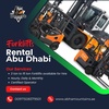 Forklifts rental Abu Dhabi