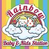 Rainbow baby kids and station
