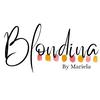 Blondina tienda