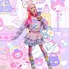 strawbunnicake