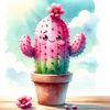 friendly.pink.cactus