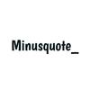 minusquote