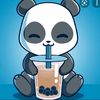 panda.drinking.the.boba