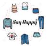 sayhappy.tshirt