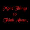 morethingstothinkabout