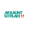 ‼️ AKKAUNT SOTILADI ‼️