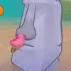 axolotl_.sniffing_rock