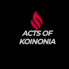 Acts of koinonia