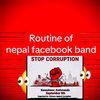 Routine of Nepal facebook band
