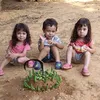 trigêmeos do pé rachado