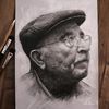 One pencil drawing
