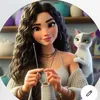 حياكة فبراير🧶🤎