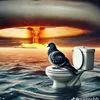 pigeonsittingonatoilet
