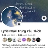 Lyrics Nhạc Trung