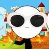 Funny cartoon kids