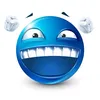 blueexcitedemojiman