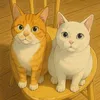 gingerwhitecats
