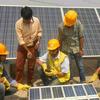 Training on Solar installation