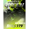 Aash Green 6379🩶🤍💚