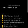 dudeicklist
