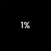 1%