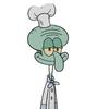 squidward cooks