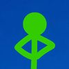 Green Stick Figure