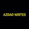 AZRAR•WRITES🔥✌️