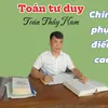 Thầy Nam dạy toán tư duy
