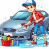 Cleaning Car