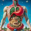Stomach AI Art
