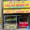 Lẩu Bò SaTế mang về Bà Tám
