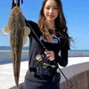 Siti loves fishing