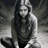 فتاه يائسه من الحياه