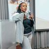 Mbali Nhlapho housekeeper