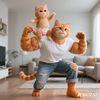 Naughty cat