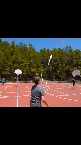 Best trick shot ever? #BallisLife #featurethis Snapchat: JugglinJosh