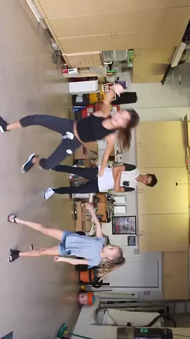 Getting taught how to dance by my little cousin and my sister...😂