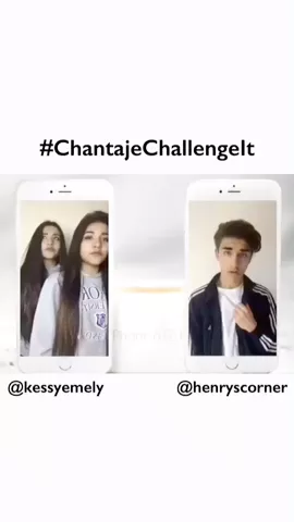 follow @kessyemely they are FAB, fai anche tu la #ChantajeChallengeIt con un amica😍 #FeatureMe #Twins #Pasqua