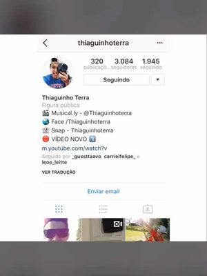 Stalkeando quem me seguir lá no Instagram :@ Thiaguinhoterra ❤️ vou dar Bff pros 3 primeiros 🌎