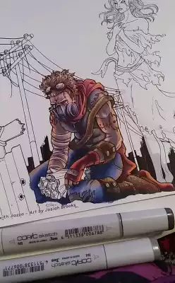 Is anyone else entering Jazza's coloring comp? it's so fun ❤❤❤