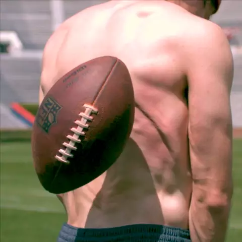 Kick to the Back! 🏈😱🤕 #featurethis #slowmo