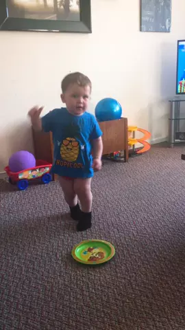 I’m so proud he is starting to do the hand suggestions to baby shark