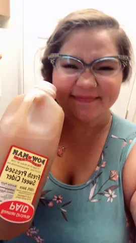 It’s actually cider 😂 #cider #applecider #bodypositivity #plussize