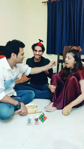 #blooper 🙈💙@tuhi_na @jatin_khurana 🐿️seen this somewhere?🤣#featurethis #tiktok #16shots #duet ❤️