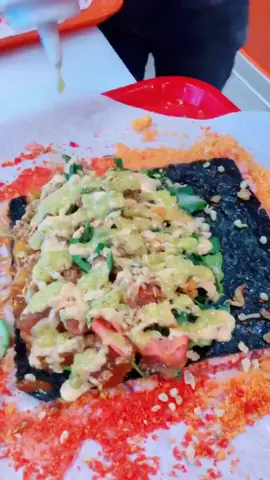 SushiBurrito #tiktokfood#tiktokcreator#Foodie#tistheseason#omg#lovefood#sushi#burrito#nomnom#eat#yum