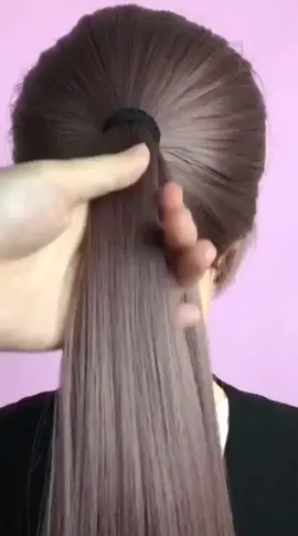 Simple hairstyle,I hope you like it. 🙂 #messyhair #hair #hairstyle #liv #new #like #foryou #tiktok