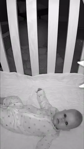 When you check the baby monitor In the night and Baby Is AWAKE 😳👻 #dadthings#parenting#scary