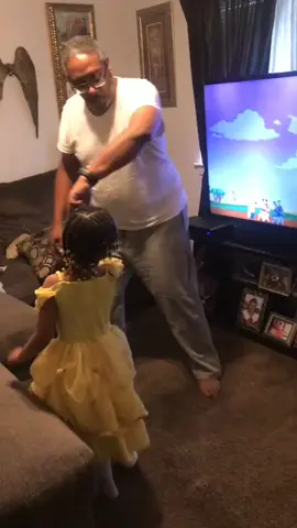 My Granddaughters and I.   Beauty and the beast