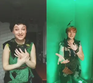 Duetting this in all my Peter Pan cosplays until... I run out of cosplays hehe💚✨#peterpancosplay